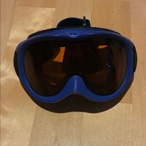Scott Youth Blue Ski Goggles with Orange Lens